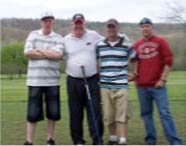 dr-droger2 Dr. Droege (with club) coaches soldiers at the Ft Leonard Wood AUSA golf tournament.